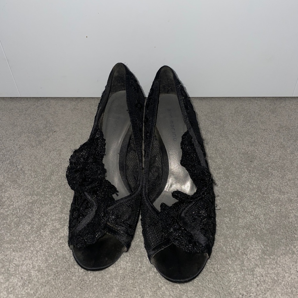 Ann Marino Lace Heels